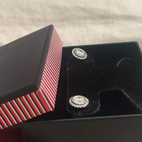 Diamond VS2-SI G-H Studs 14KWhite Gold Screw Backs GIA 1.73ct Solitaire Old Mine - Picture 5 of 12